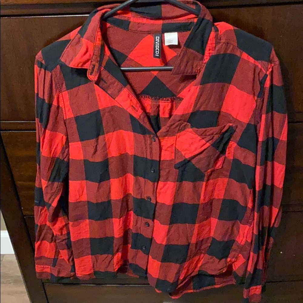 Red Women’s Flannel